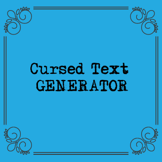Zalgo, Cursed Text Generator
