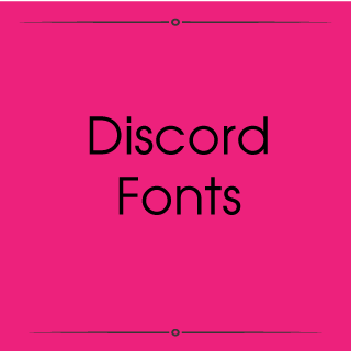 Discord Fonts