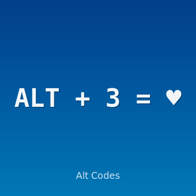 Alt Codes