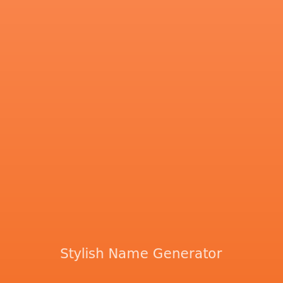 Stylish Name Generator