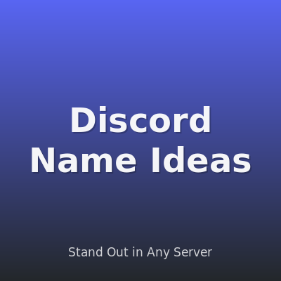 Discord Name Ideas with Fancy Fonts – Stand Out in Any Server